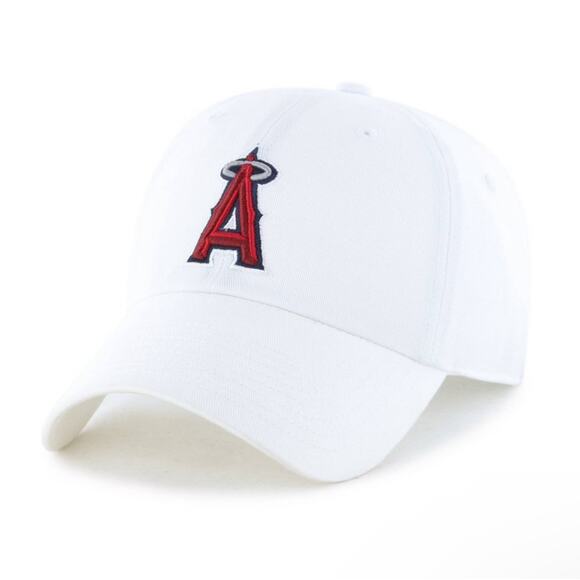 NWT- MLB Los Angeles Angels White Clean Up Hat - Picture 1 of 5